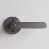 Door lockset Round - Gunpowder Metal (2)