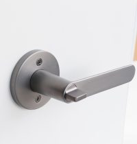 Door lockset Round – Gunpowder Metal (3)