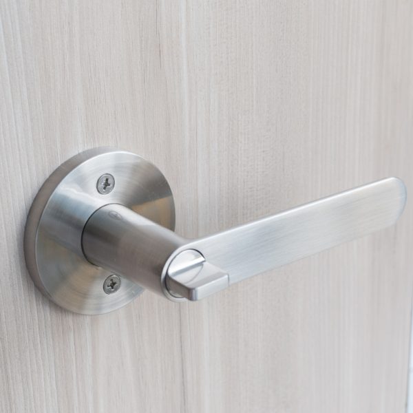 Door Locket Round – Silver (3)