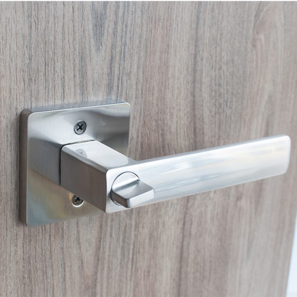 Door Locket Square – Silver (2)