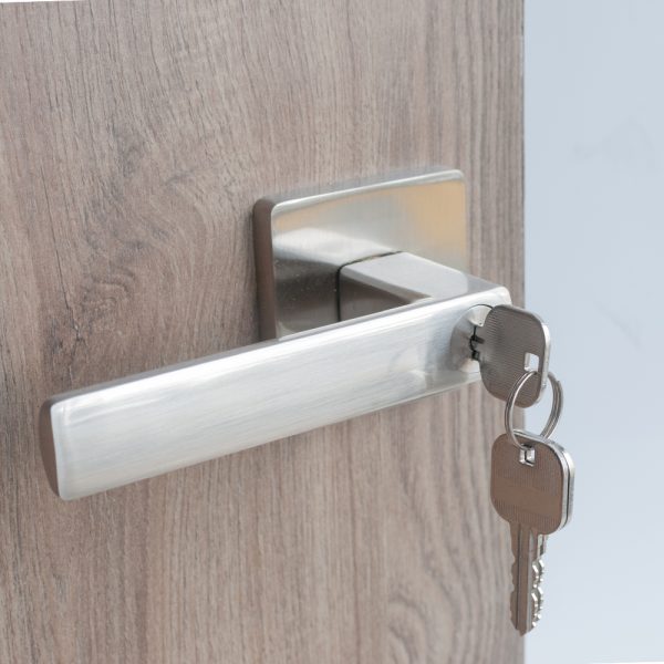 Door Locket Square – Silver (3)