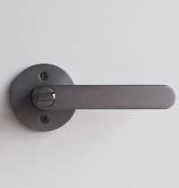 Door lockset Round – Gunpowder Metal (2)